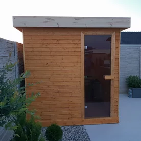 Combined infrared sauna