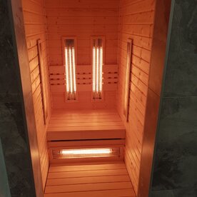 Combined infrared sauna