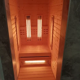 Combined infrared sauna