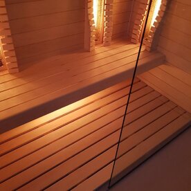 Combined infrared sauna