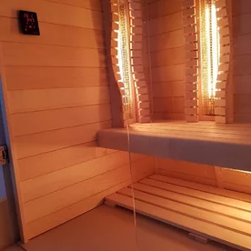 Combined infrared sauna