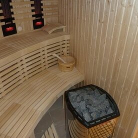 combined sauna