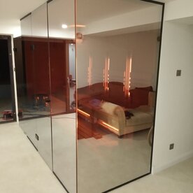 Combined sauna - Finnish sauna and infrared sauna
