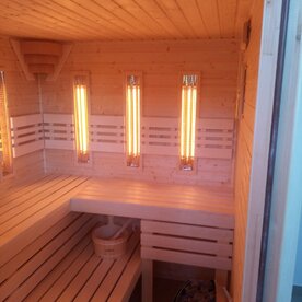 custom-made saunas combined sauna
