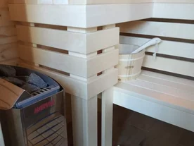 custom-made saunas - implementation of a dry sauna
