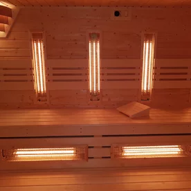 Customized infrared sauna