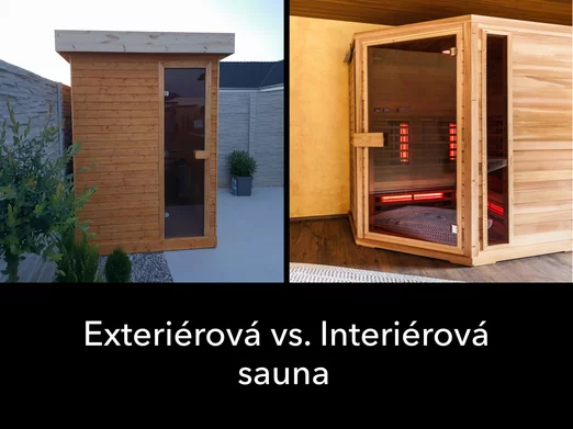 Exterior vs. Indoor sauna