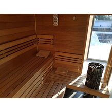 Finnish sauna realization at the customer‘s place