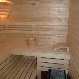 Finnish sauna realization at the customer‘s place