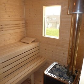 home outdoor sauna