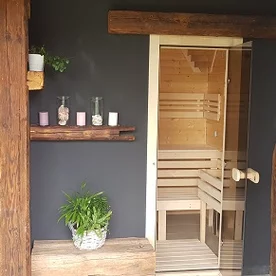 implementation of a Finnish sauna at home