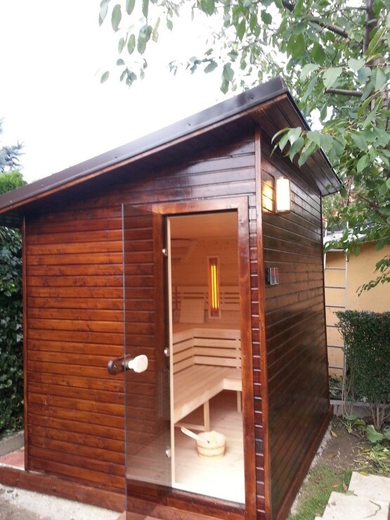 Infrasauna do záhrady
