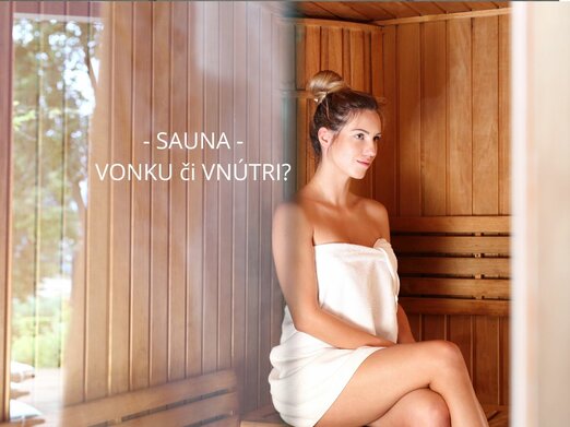 Is it possible to put an indoor infrared sauna outdoors?