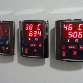 sauna thermometer, sauna hygrometer