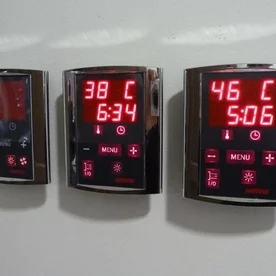 sauna thermometer, sauna hygrometer