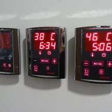 thermometer, hygrometer for the sauna