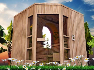 vonkajšia sauna vonkajšia sauna
